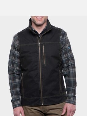Kuhl Burr Canvas Vest OBX Mens Large Netflix